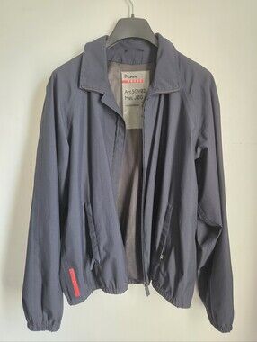 Prada Men’s Black Polyester Jacket - Art.SGV82 L